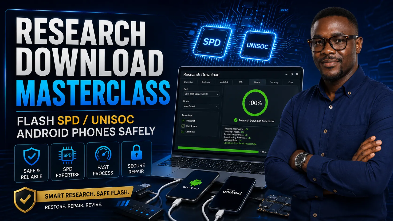 Research Download Masterclass: Flash SPD / Unisoc Android Phones Safely