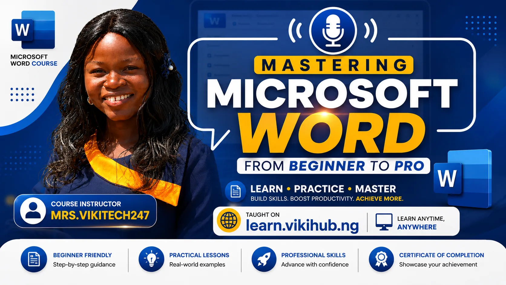 Mastering Microsoft Word from Beginner to PRO